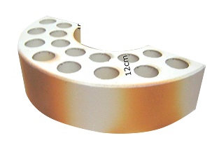 Aparente Canto 11,5x11,5x24 Branco/Mesclado